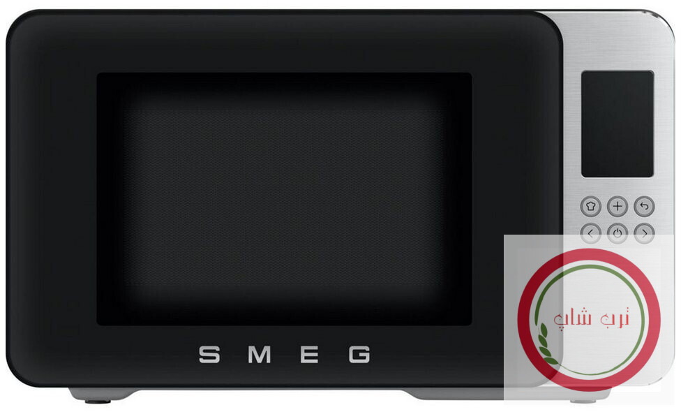مایکروویو گریل اسمگ ایتالیا مدل Smeg MOC01BLMEU رنگ مشکی با ظرفیت 29 لیتر و فناوری Inverter